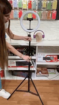 Aro Luz Rgb 26 Cm Led con Tripode